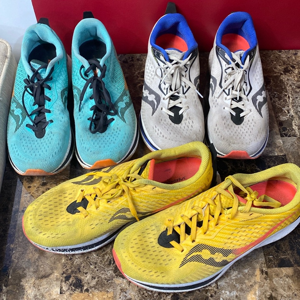 3 pairs of Speed Endorphin 2